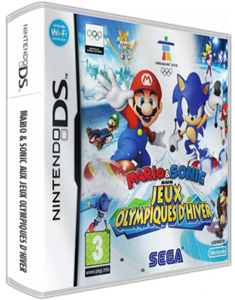 Mario Sonic at the Olympic Winter Games
